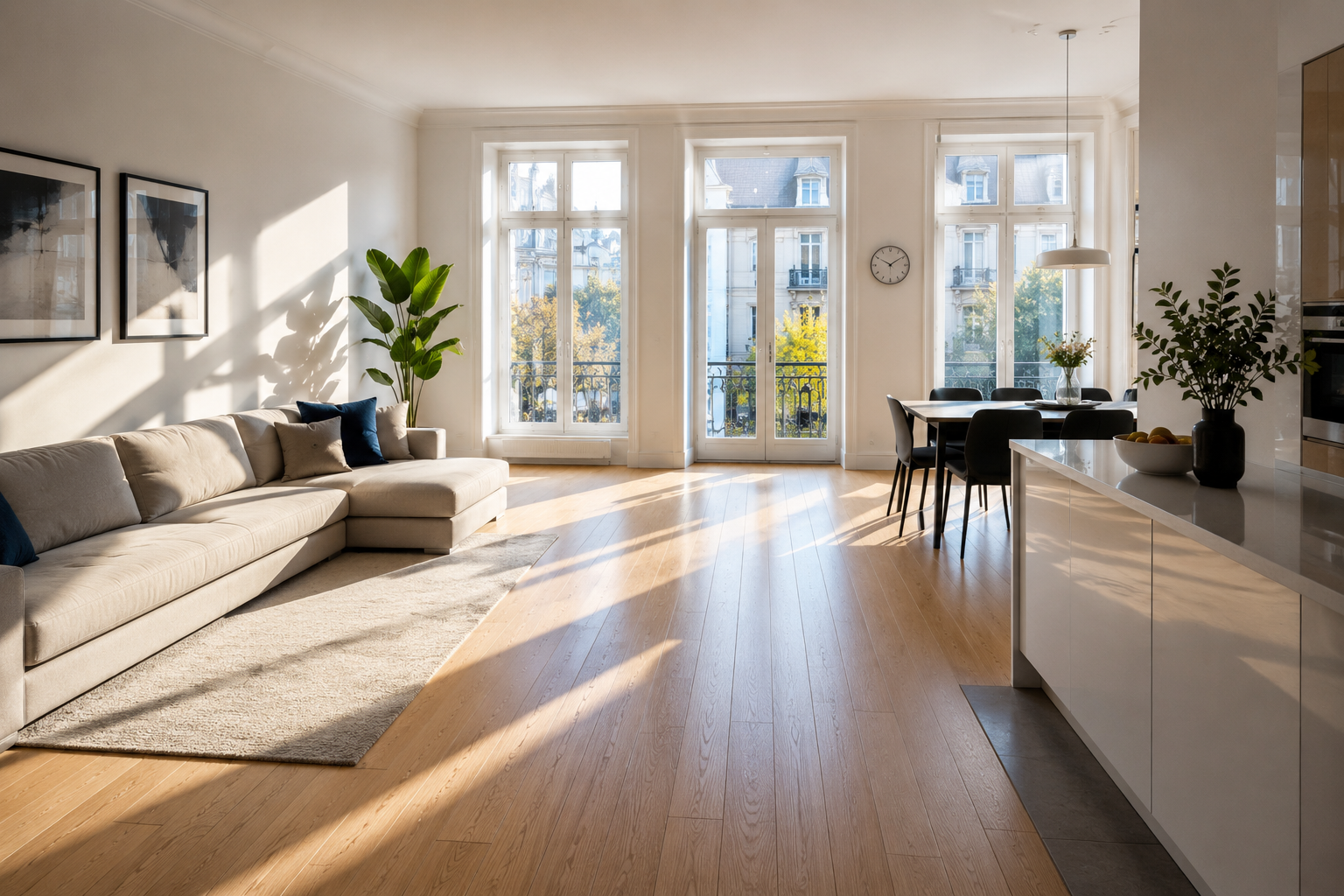 Wohnungsreinigung Beispielbild